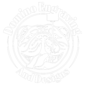 Domino Engraving Logo